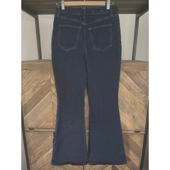 Boden Dark Blue Denim Flare Jeans Sz 8R (US) - Picture 4 of 5